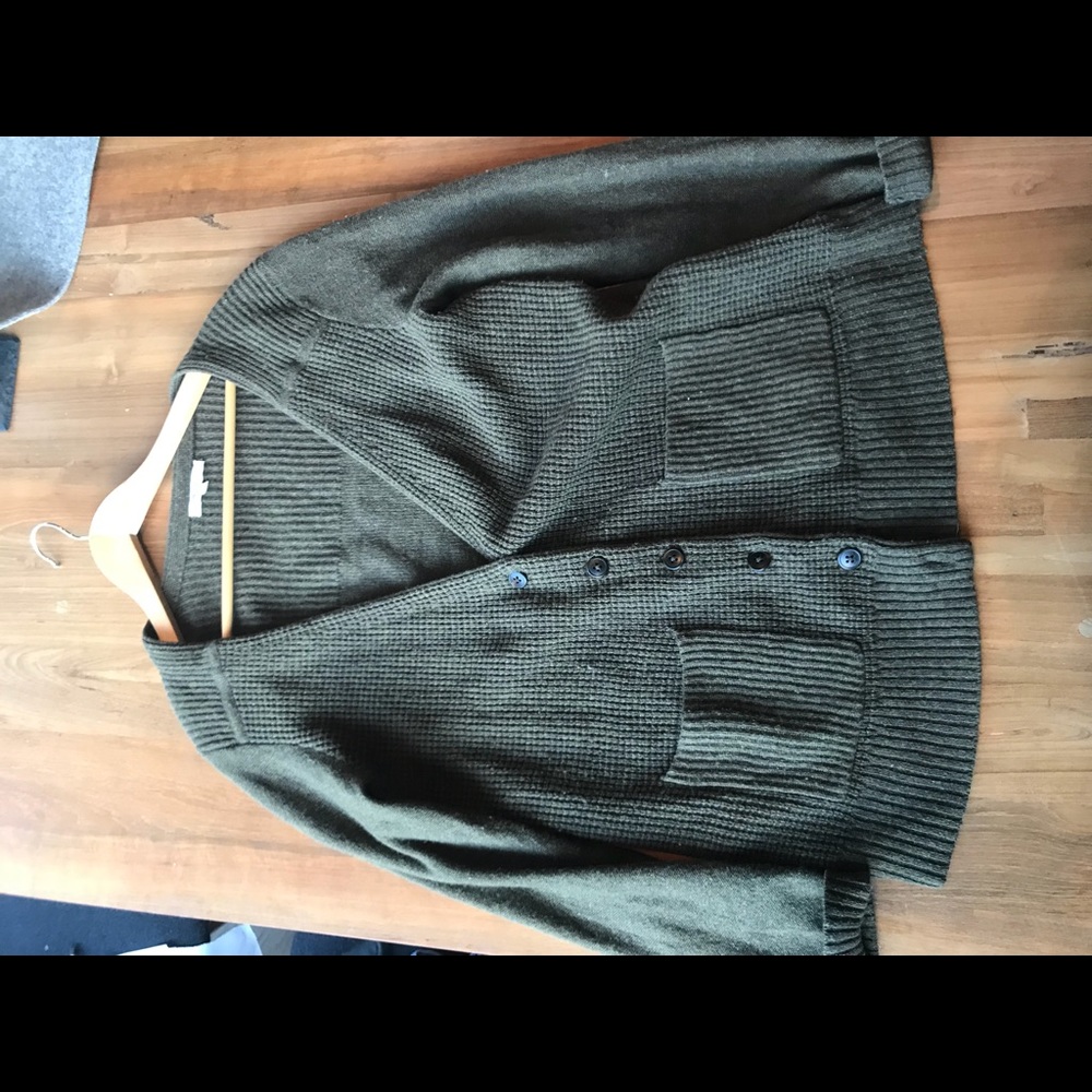 Madewell Olive Sweater